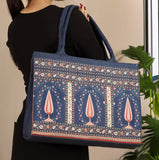 Buy Canvas Bag – Blue Folk in Pakistan