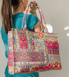 Buy Canvas Bag – Multi Craft in Pakistan
