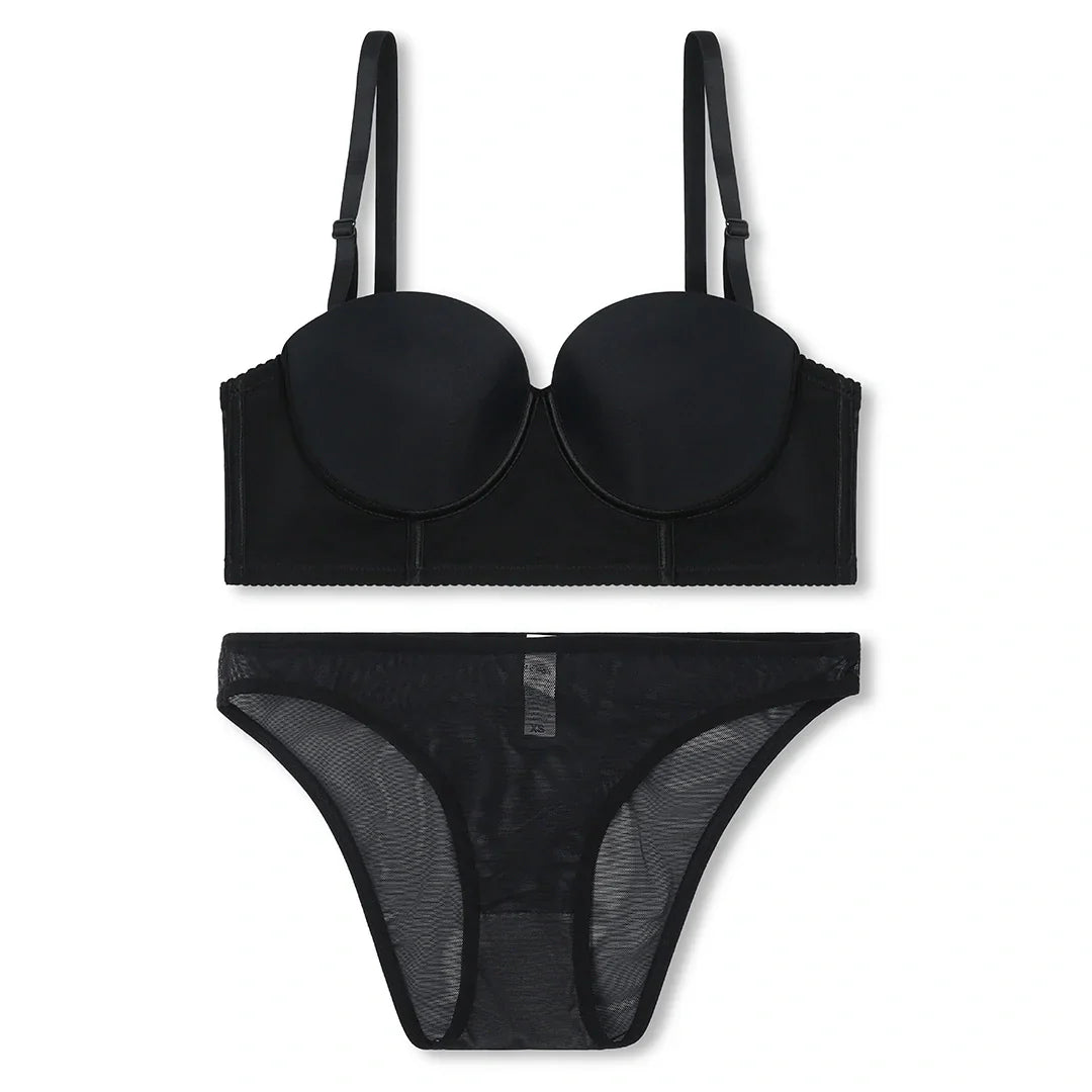 Buy Dark Pushup Bra and Panty Set in Pakistan