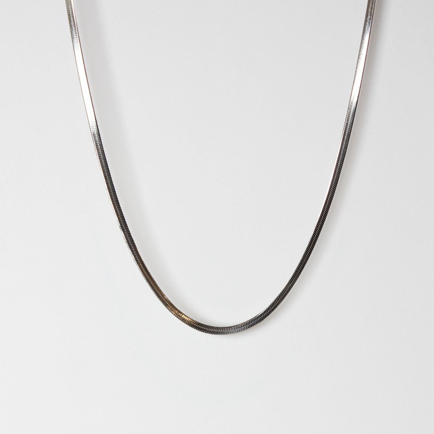 Buy Flat Snake Chain Silver in Pakistan