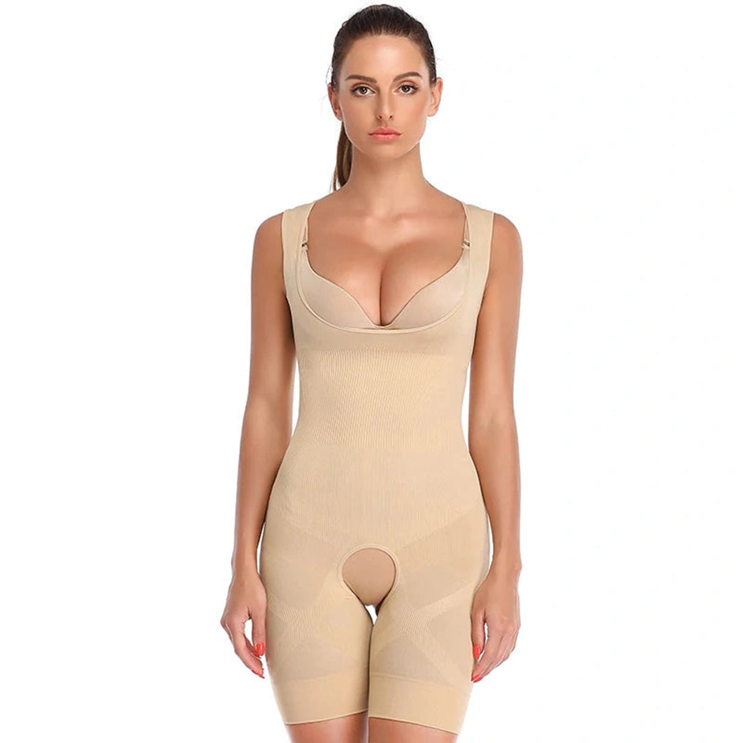 Buy Spanx Full Body Corset Crotch Buckle Body Shaper in Pakistan