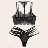 Buy Zee Transparent Garter Belt Set in Pakistan