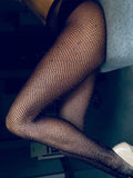 Buy SHEIN 1pair Rhinestone Fishnet Thigh High Stockings For Women (Excluding Underwear) in Pakistan