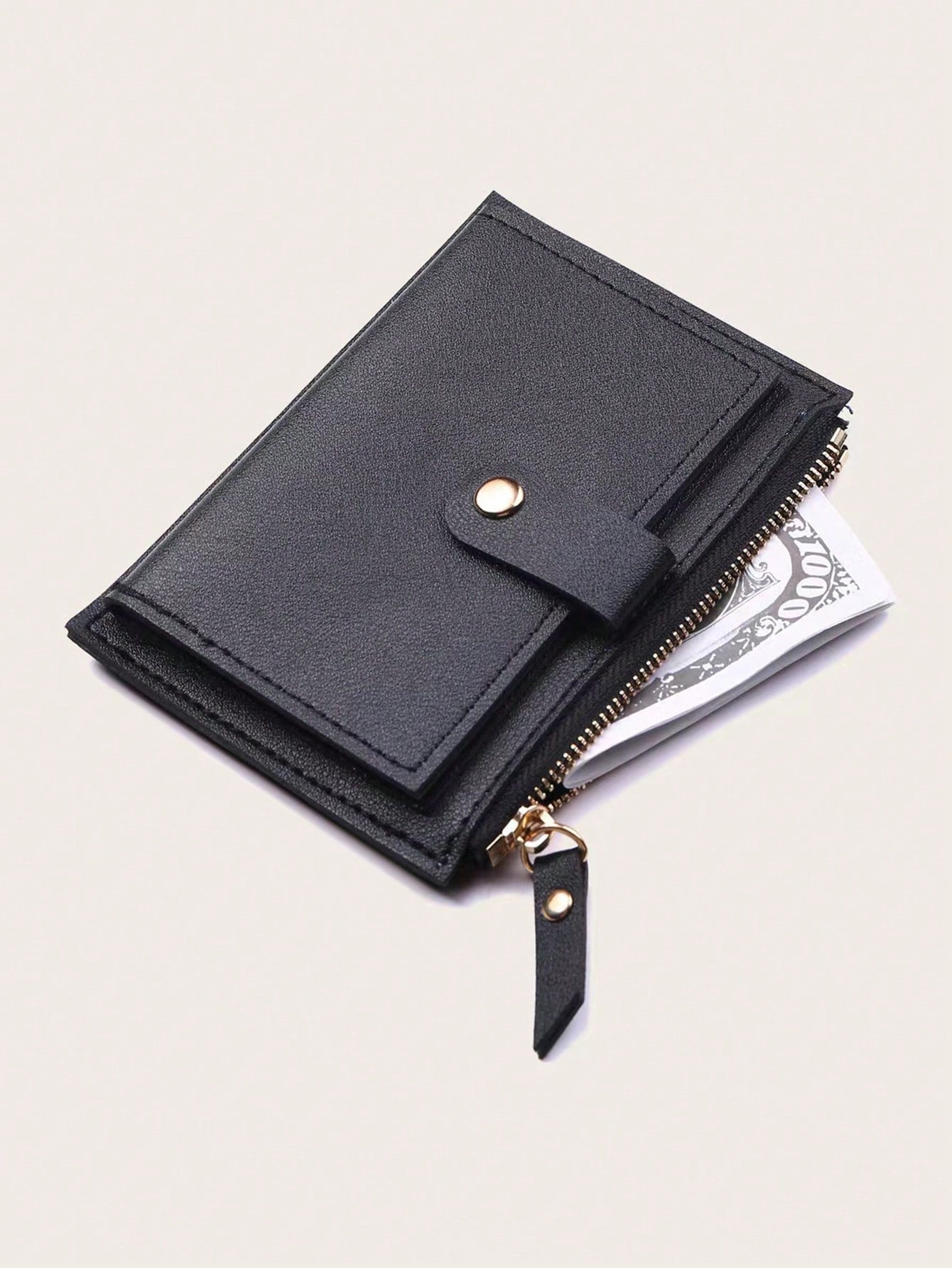 Buy SHEIN 1pc Leather Card Holder Coin Purse in Pakistan