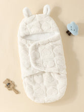 Buy SHEIN 1pc Newborn Rabbit Ear Double-layer Plush Baby Swaddle Blanket in Pakistan