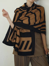 Buy SHEIN 1pc Striped Pattern Scarf in Pakistan