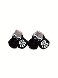 Buy SHEIN 1set/4pcs Black Bowtie Design Pet Socks For Indoor, Warm, Anti-slip And Quiet in Pakistan
