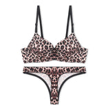 Buy Jaguar Print Padded Bra and Panty Set in Pakistan