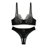 Buy Seashell Non Padded Bra and Panty Set in Pakistan