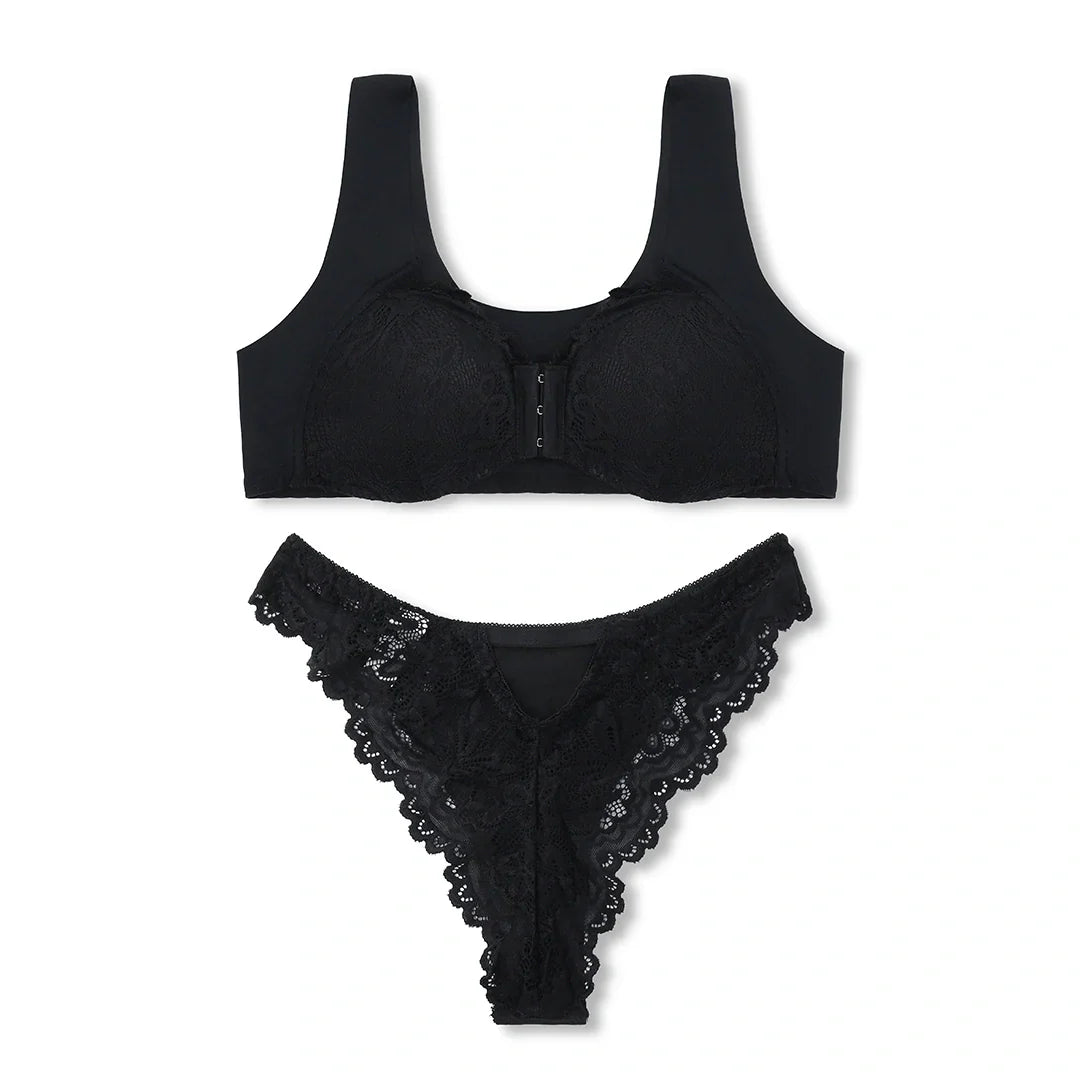 Buy Front Open Pushup Bra and Panty Set in Pakistan