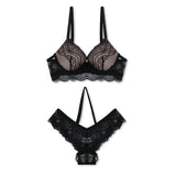 Buy Black Storm Padded Bra and Panty Set in Pakistan