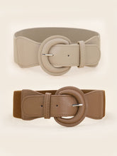 Buy SHEIN 2pcs Simple Wide Belt Set in Pakistan