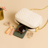 Buy Mini Marvel Crossbody Bag - White in Pakistan