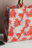 Buy Canvas Tote Bags Orange Leaf in Pakistan