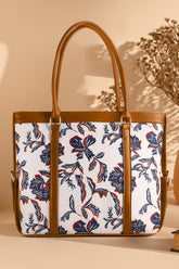 Buy Strap Canvas Tote Ocean Leaf in Pakistan