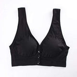 Buy Sleek Button Bra - Black in Pakistan