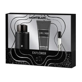 Buy Mont Blanc Explorer Men (Edp 100ml + 7.5ml Mini + 100ml S/G) 3pcs Gift Set (Hard Box) in Pakistan