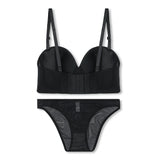 Buy Dark Pushup Bra and Panty Set in Pakistan