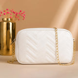 Buy Mini Marvel Crossbody Bag - White in Pakistan