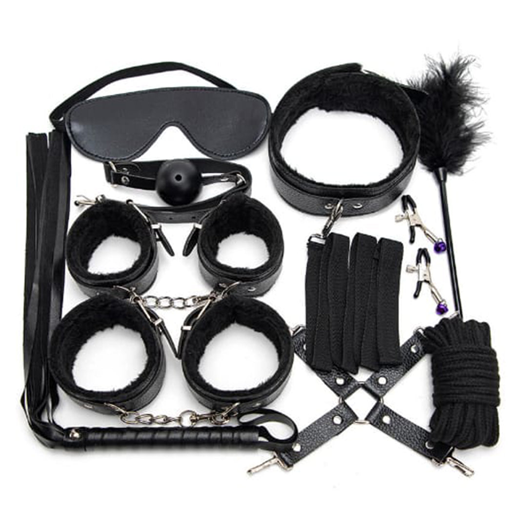 Buy Women Faux Leather Bondage Set in Pakistan