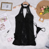 Buy Collar Open Neck Sexy Mesh Lingerie in Pakistan