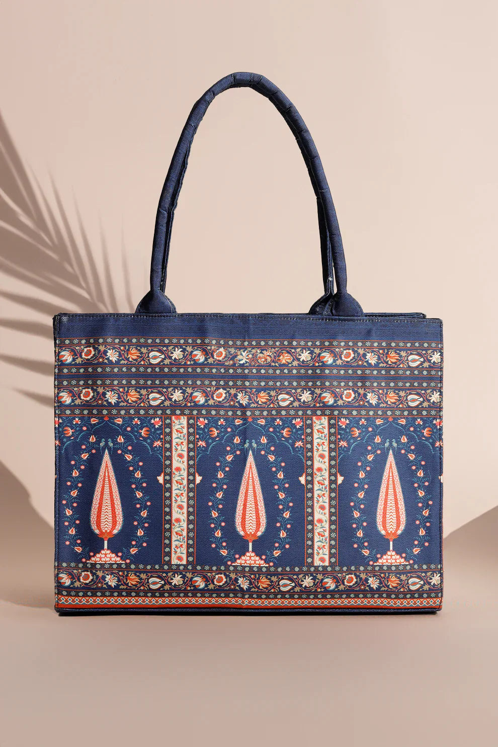 Buy Canvas Bag – Blue Folk in Pakistan