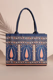 Buy Canvas Bag – Blue Folk in Pakistan