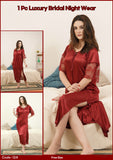 Buy Florea - 1 Pcs Silk Gown - 124 in Pakistan