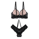Buy Black Storm Padded Bra and Panty Set in Pakistan