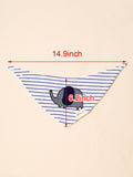 Buy SHEIN 3pcs Baby Cartoon Graphic Bandana Bib Set in Pakistan