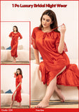 Buy Florea - 1 Pcs Silk Gown - 124 in Pakistan