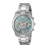 Buy Perfect Boyfriend Blue Dial Silver Steel Strap Watch For Women in Pakistan