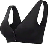 Buy Sleek Button Bra - Black in Pakistan