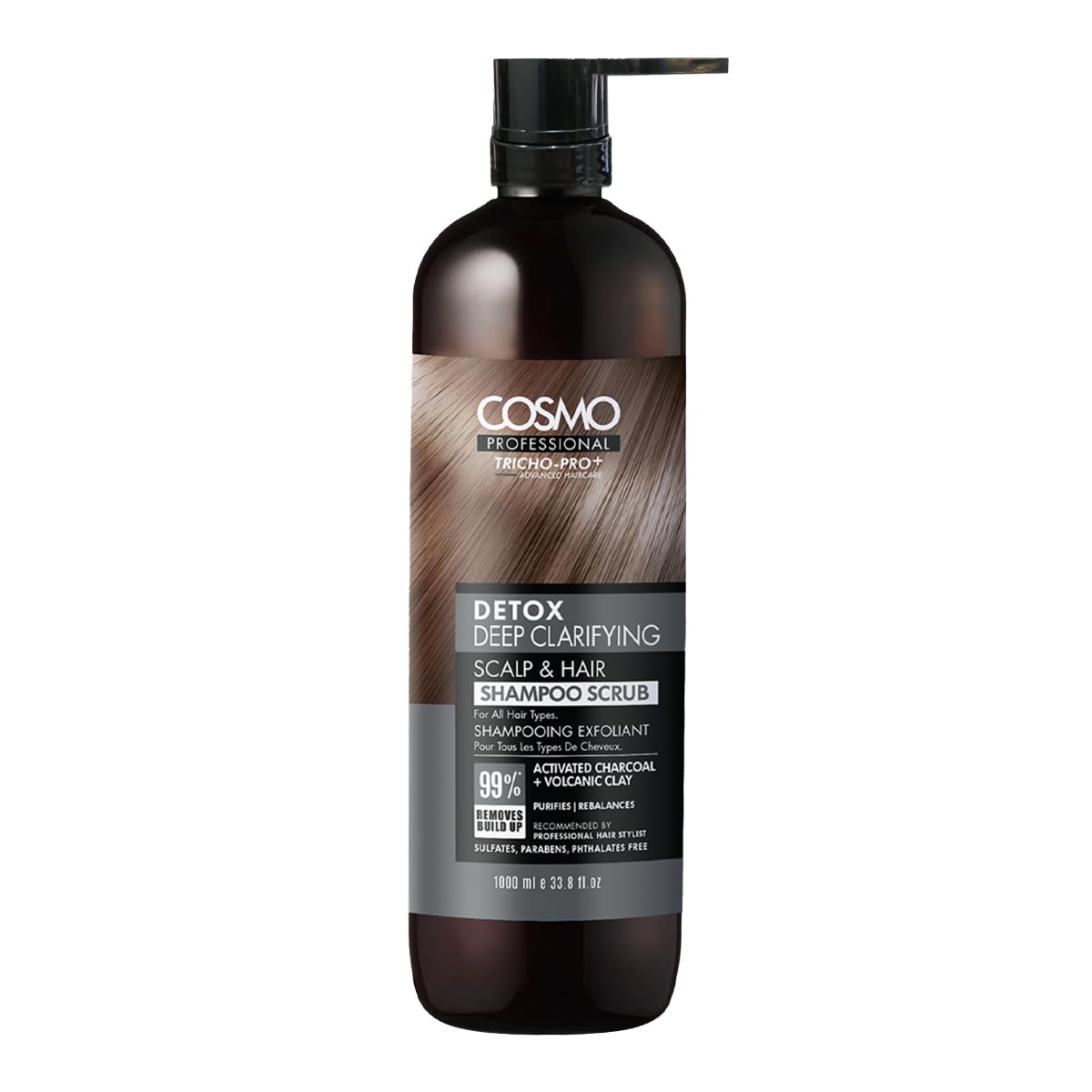 Buy Cosmo Professional Detox Deep Clarifying Shampoo 1000ml in Pakistan