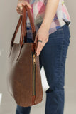 Buy SwiftZip Tote Bag - Brown in Pakistan