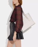 Buy Coach Mollie Tote In Signature Canvas In Chalk Small Bag in Pakistan