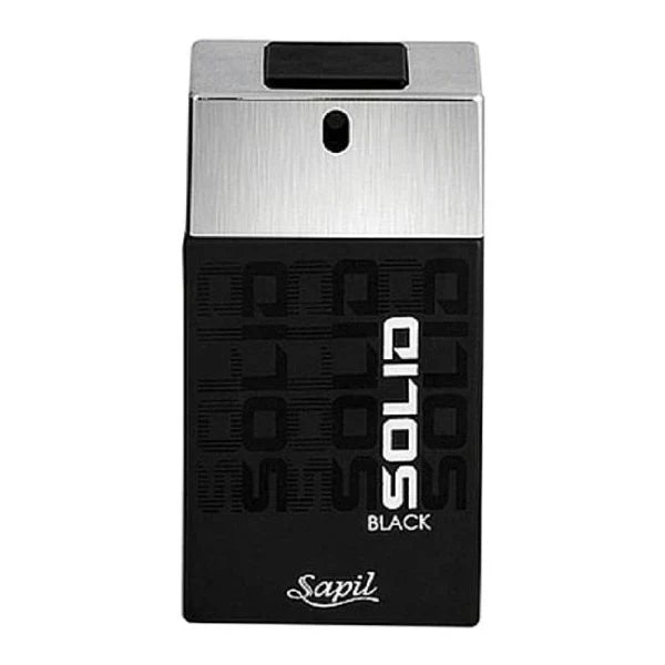 Buy Sapil Solid Black Men Edt 100ml in Pakistan