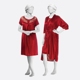 Buy Jersey Silk 2pcs Gown Set in Pakistan