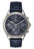 Buy Tommy Hilfiger Ari Blue Dial Blue Leather Strap Watch for Women - 1781979 in Pakistan