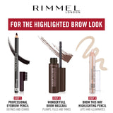 Buy Rimmel London Brow On Fleek Brow Kit - Dark Brown in Pakistan