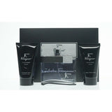 Buy Ferragamo F Black Men 3pcs Gift Set (Edt 100ml+ Shampoo& S/G 75ml+ A/S 75ml) in Pakistan