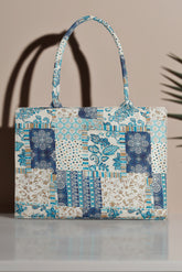 Buy Canvas Tote Bag Blue Blossom in Pakistan