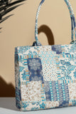 Buy Canvas Tote Bag Blue Blossom in Pakistan