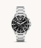 Buy Emporio Armani Men's Quartz Stainless Steel Black Dial 43mm Watch AR11360 in Pakistan
