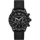 Buy Emporio Armani Men's Quartz Black Fabric Strap Black Dial 43mm Watch AR11453 in Pakistan