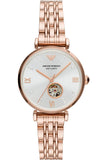 Buy Emporio Armani Women's Automatic Stainless Steel Silver Open Heart Dial 34mm Watch AR60023 in Pakistan