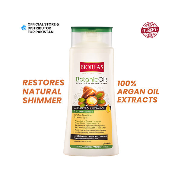 Buy Bioblas - Argan Oil Shampoo (360ml) in Pakistan