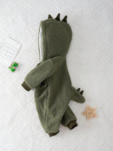 Buy SHEIN Baby Boys Winter Fleece Dinosaur Jumpsuit Outerwear in Pakistan