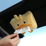Buy SHEIN Cartoon Duck Car Tissue Storage Container in Pakistan
