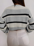 Buy SHEIN Color Block Drop Shoulder Sweater in Pakistan